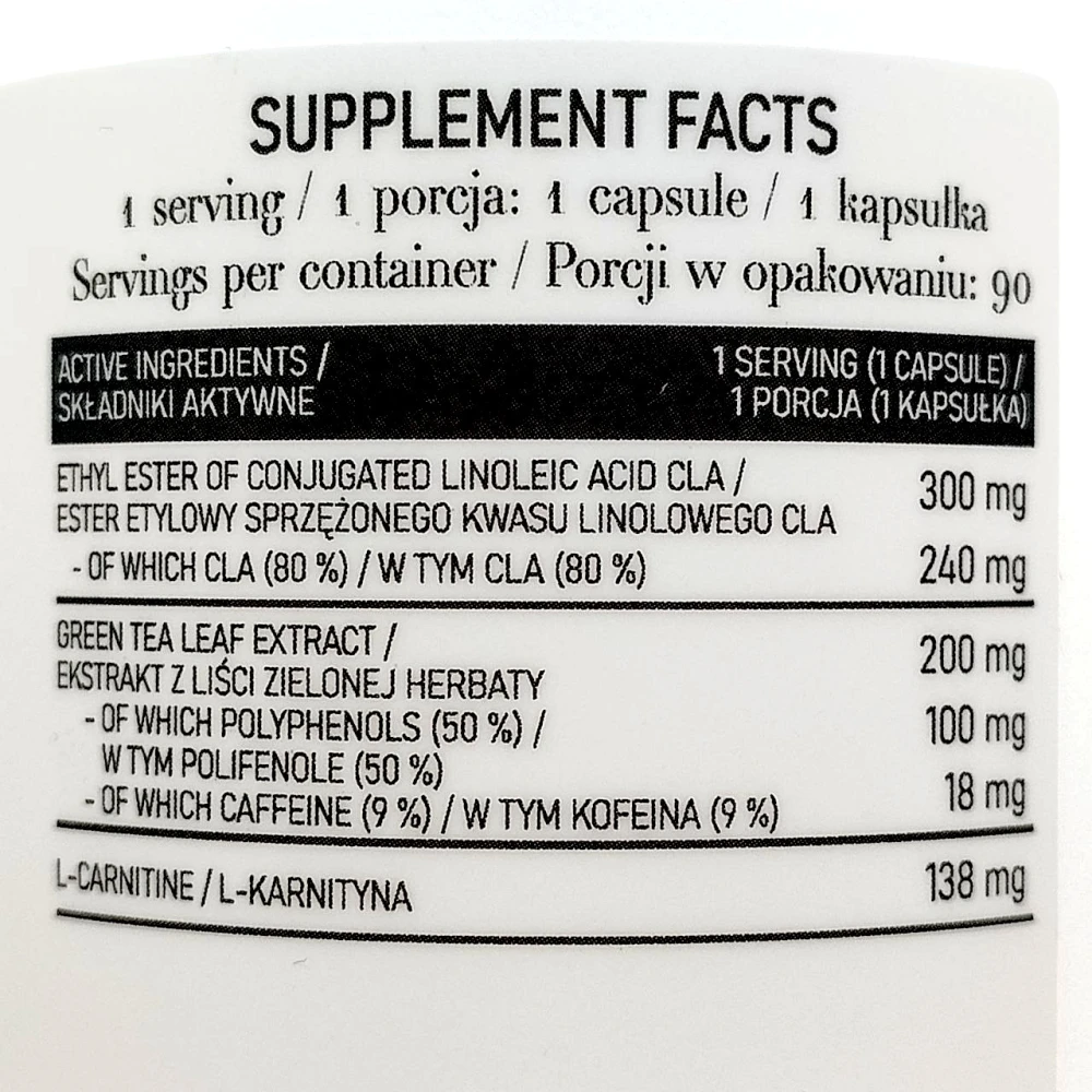 OstroVit CLA + Green Tea + L-Carnitine