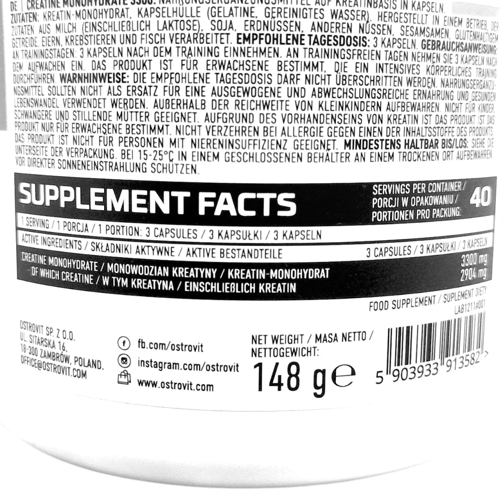 OstroVit Creatine 1100