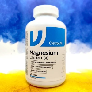 Ostrovit Magnesium Citrate 400 mg + B6 90 таблеток