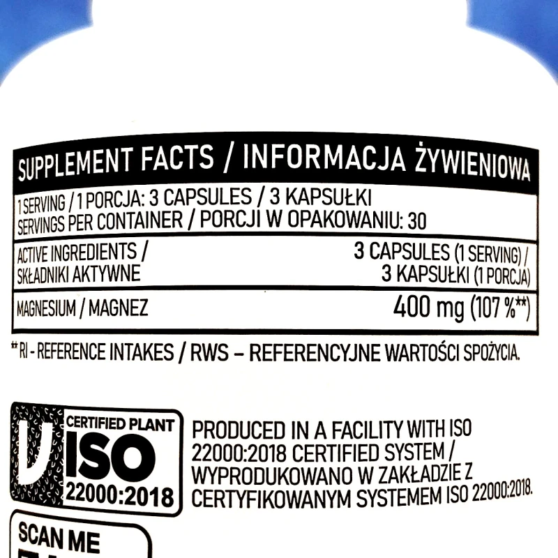 Ostrovit Magnesium Glycinate 90 таблеток