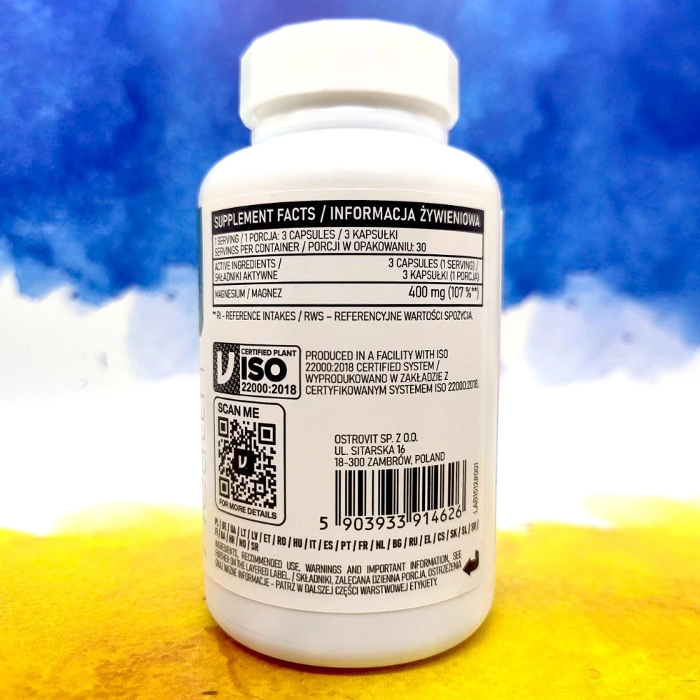 Ostrovit Magnesium Glycinate 90 таблеток