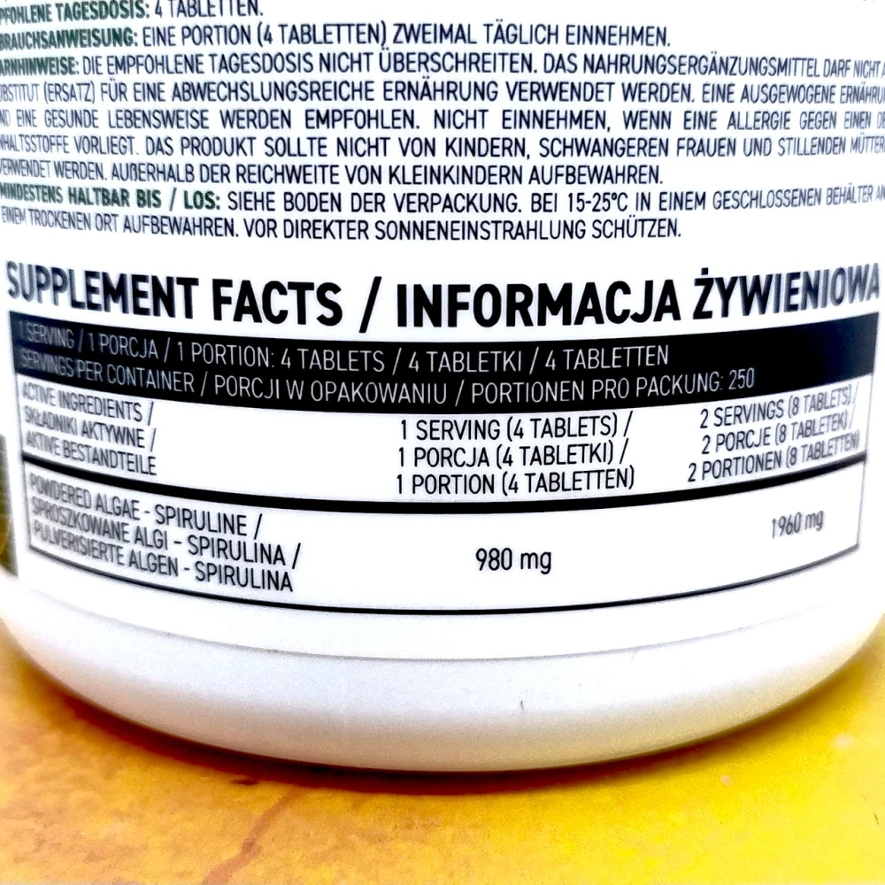 OstroVit Spiruline 1000