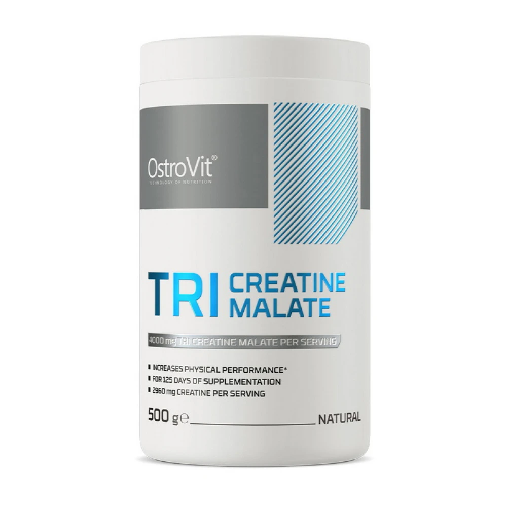 OstroVit Tri Creatine Malate 500 грамм, Mango (манго)