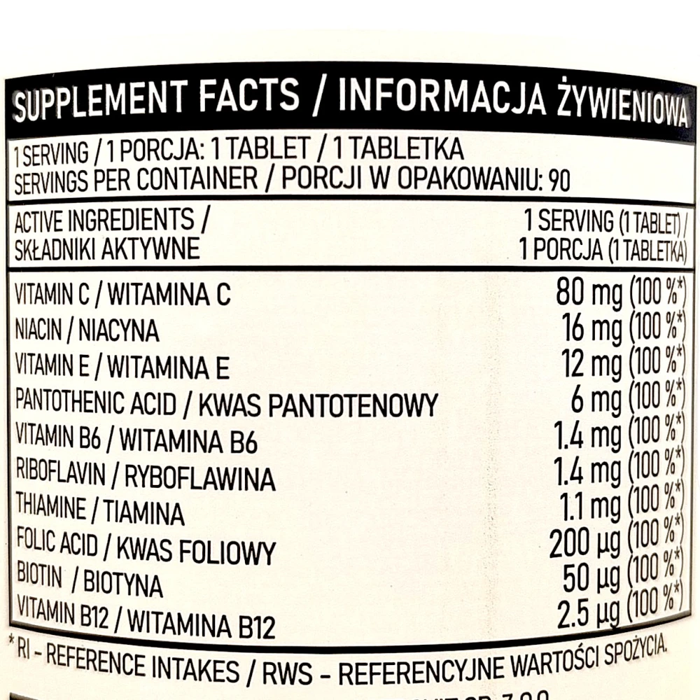 Ostrovit Vitamin B Complex