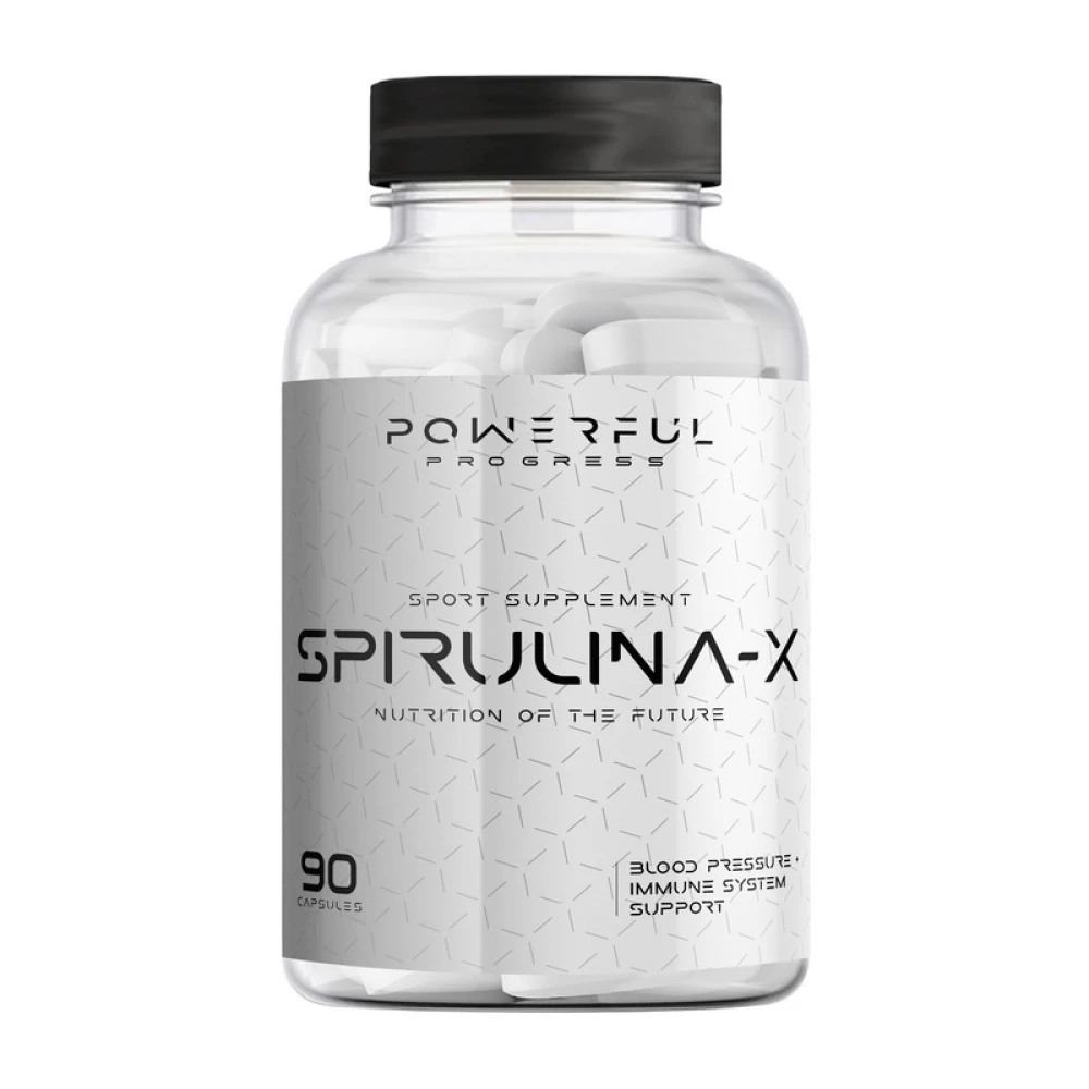 Powerful Progress Spirulina-X 90 капсул