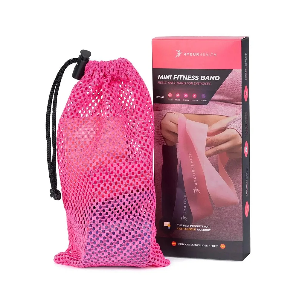 4yourhealth Mini Fitness Band 5 pack