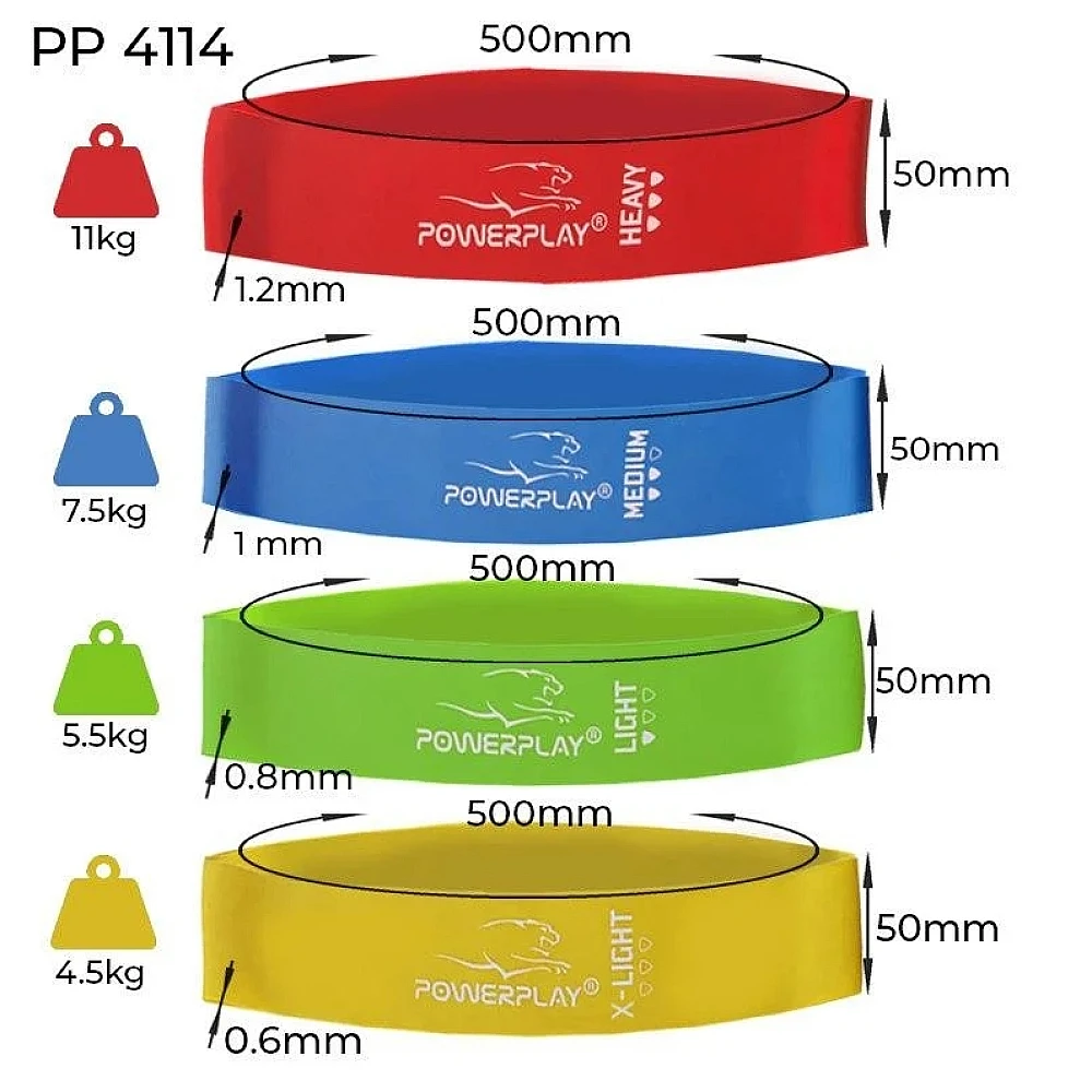 Резинки PowerPlay 4114
