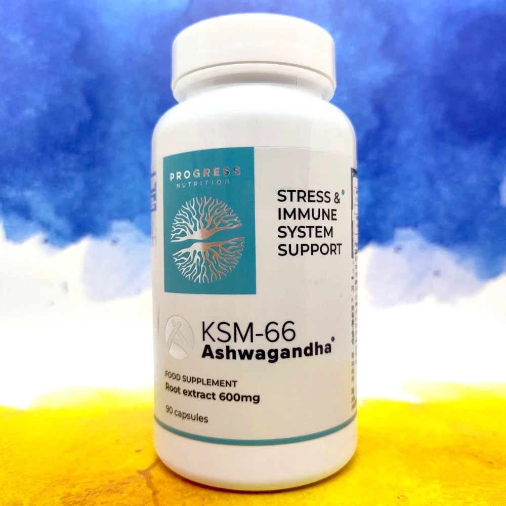 Progress Nutrition KSM-66 Ashwagandha 90 капсул