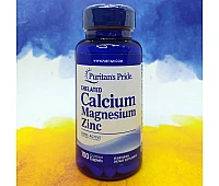 Puritans Pride Chelated Calcium Magnesium Zinc