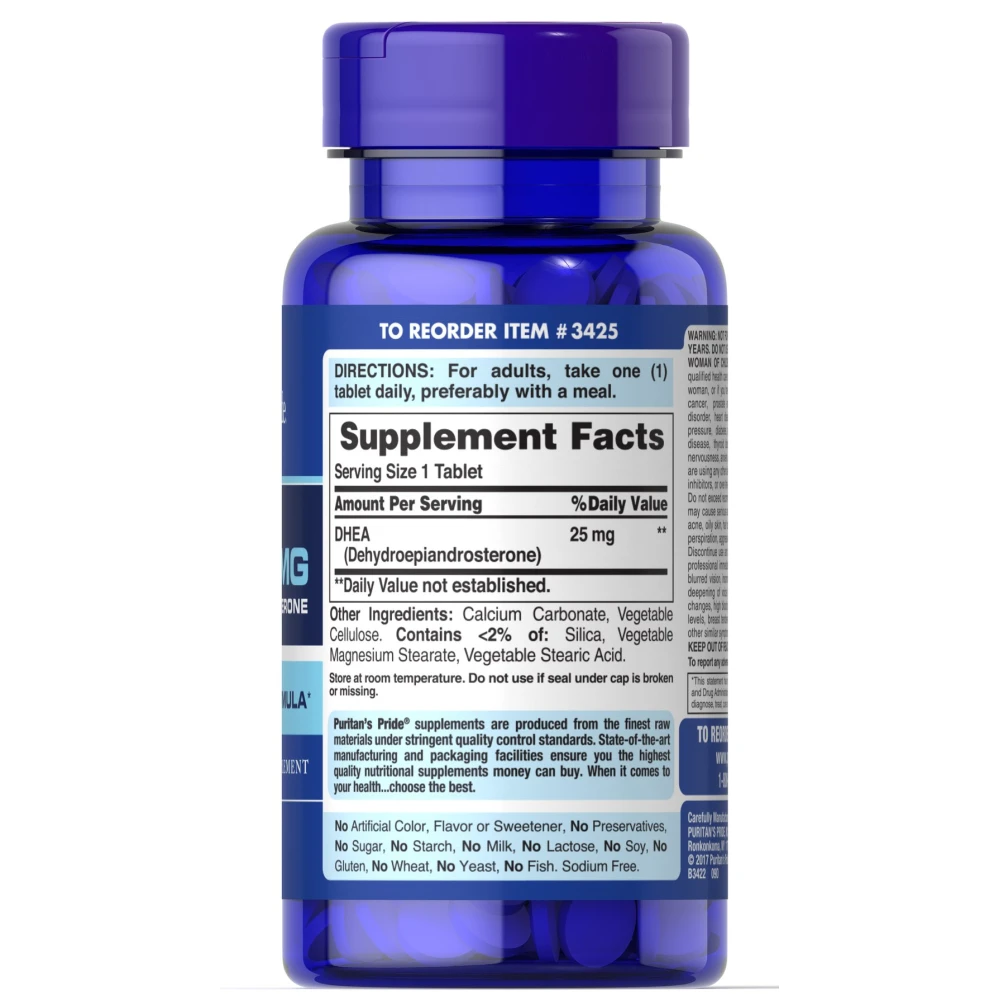 Puritans Pride DHEA 25 mg