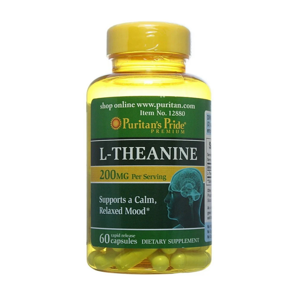 Puritans Pride L-Theanine 200 mg