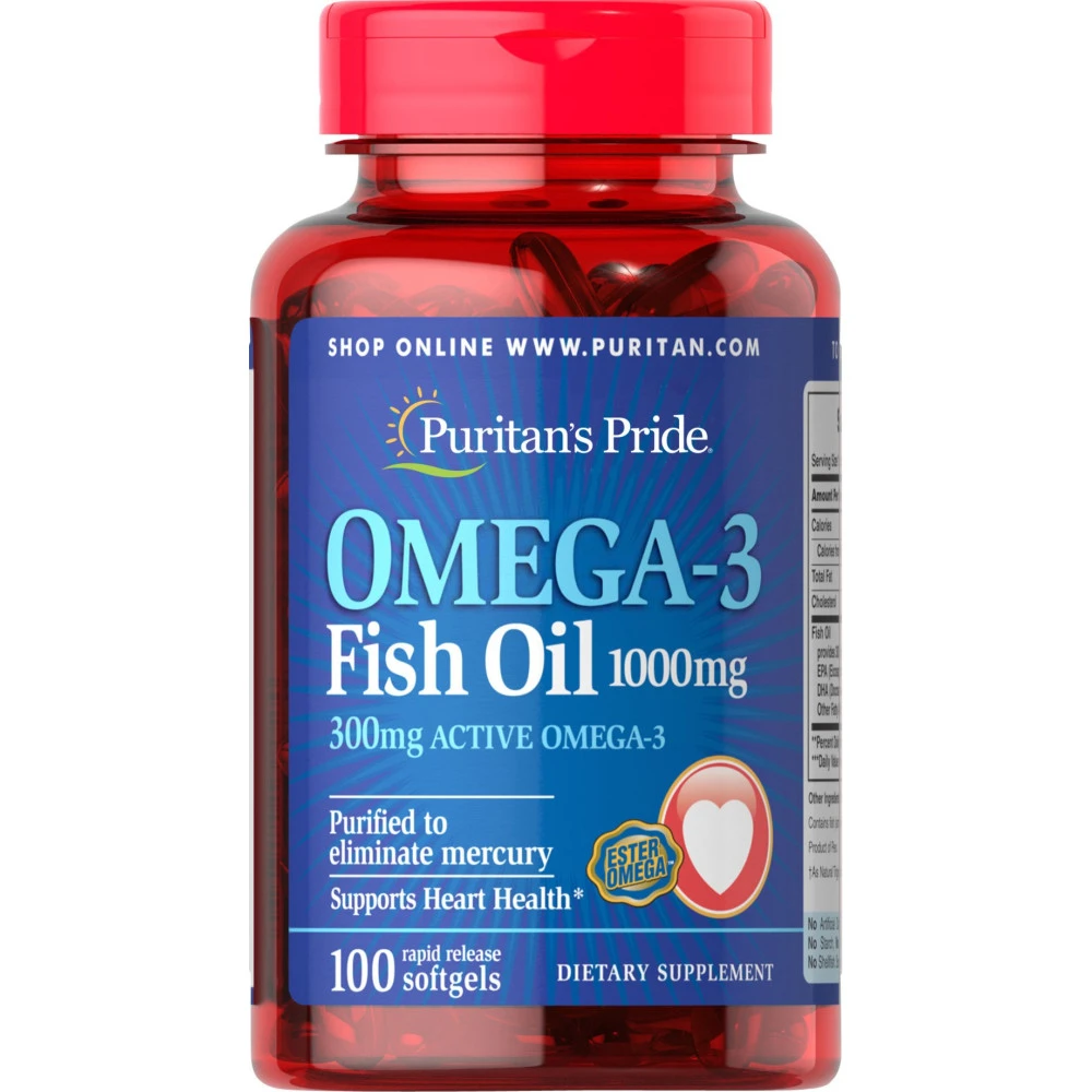 Puritan`s Pride Omega 3 Fish Oil