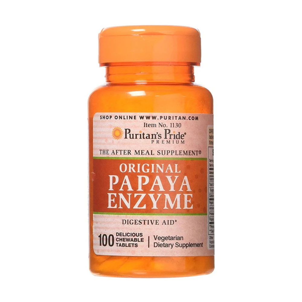 Puritan's Pride Papaya Enzyme original