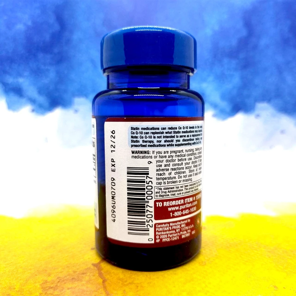 Puritan's Pride Q-SORB™ Co Q-10 100