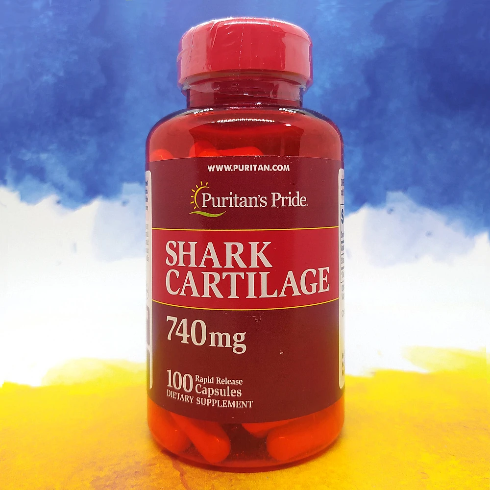 Puritans Pride Shark Cartilage 740 mg