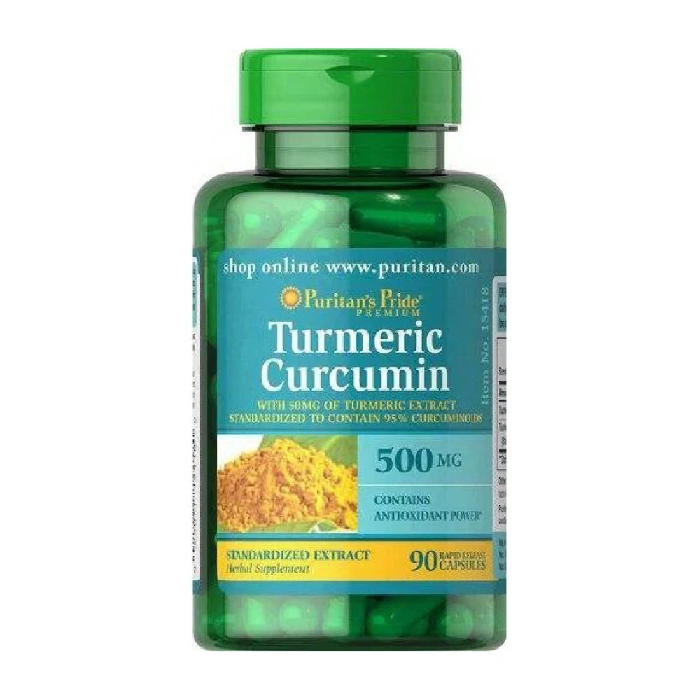 Puritans Pride Turmeric Curcumin 500 mg