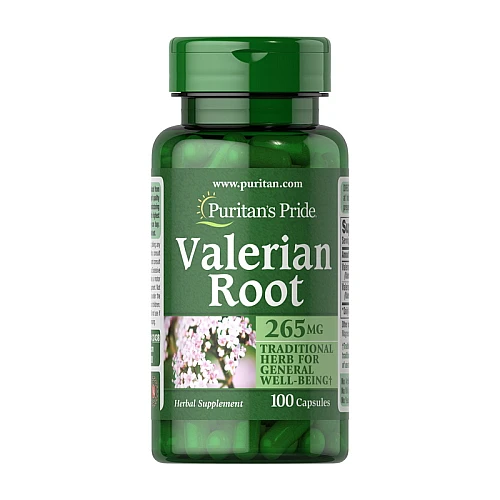Фото Puritan's Pride Valerian Root 265 mg 100 капсул