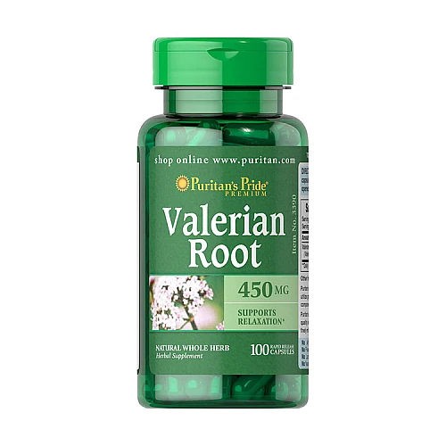 Фото Puritan's Pride Valerian Root 450 mg