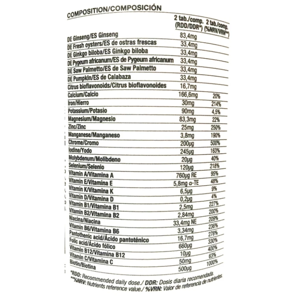 Quamtrax Mega Vitamins for Men 40+ 60 таблеток