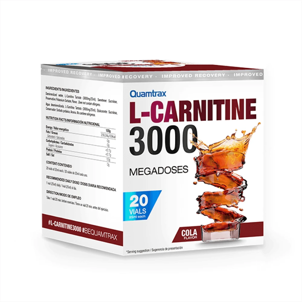 Quamtrax L-Carnitine 3000 Megadoses