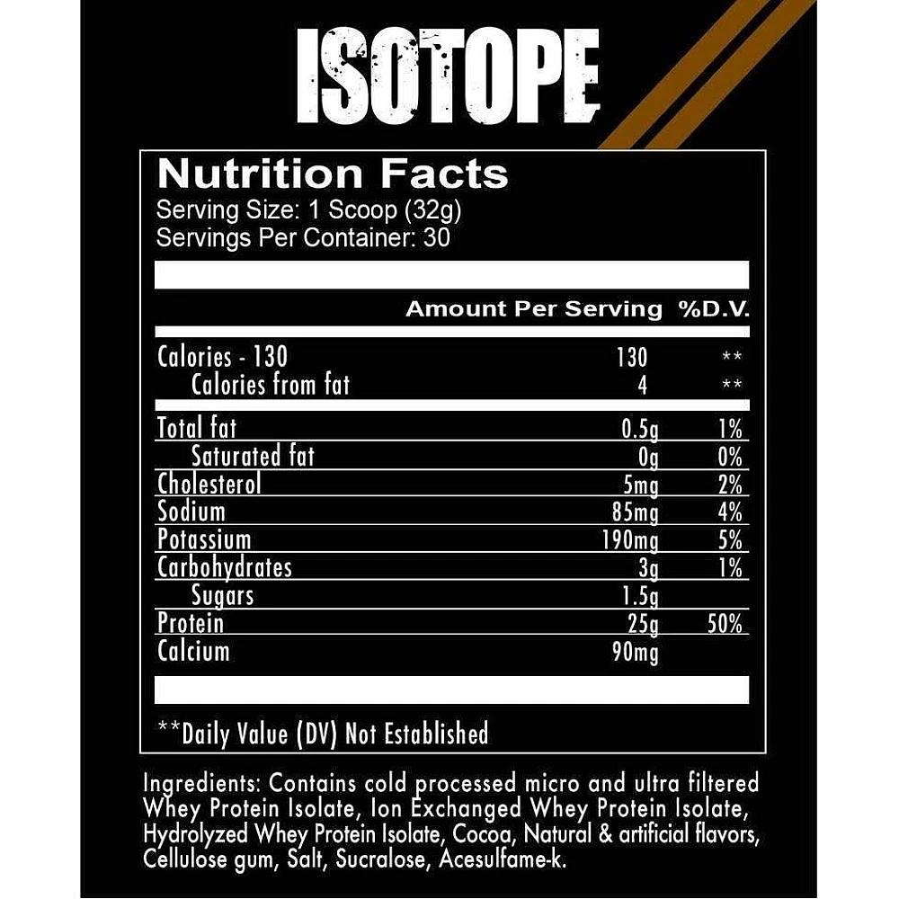 RedCon1 Isotope 100% Whey Isolate