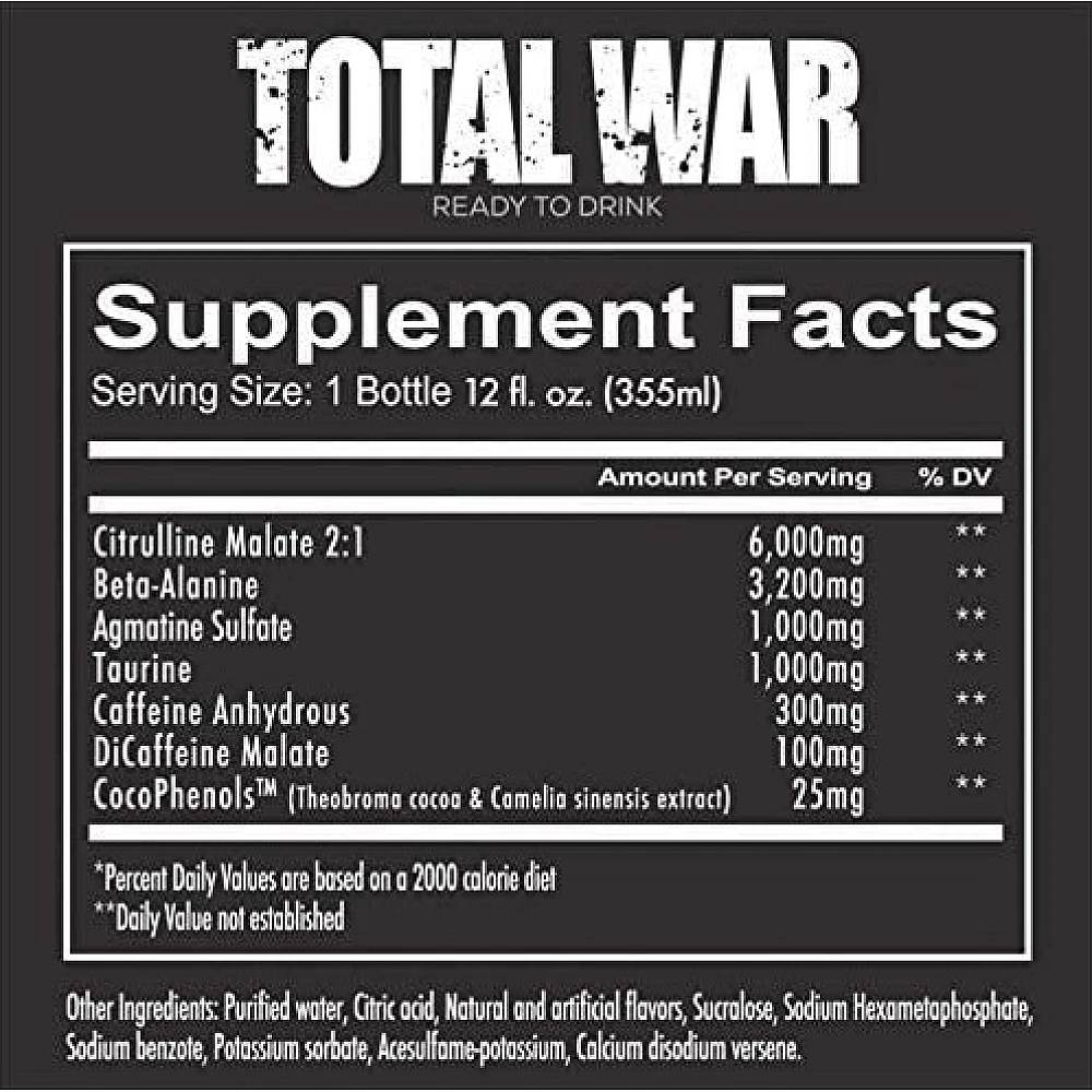 RedCon1  Pre-workout Total War