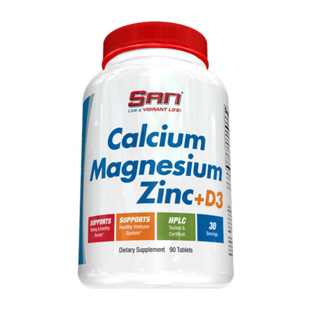 SAN Calcium Magnesium Zinc+D3 90 таблеток