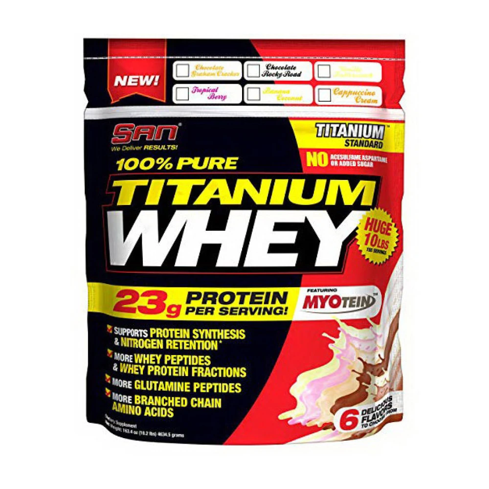 SAN 100% Pure Titanium Whey, протеїн