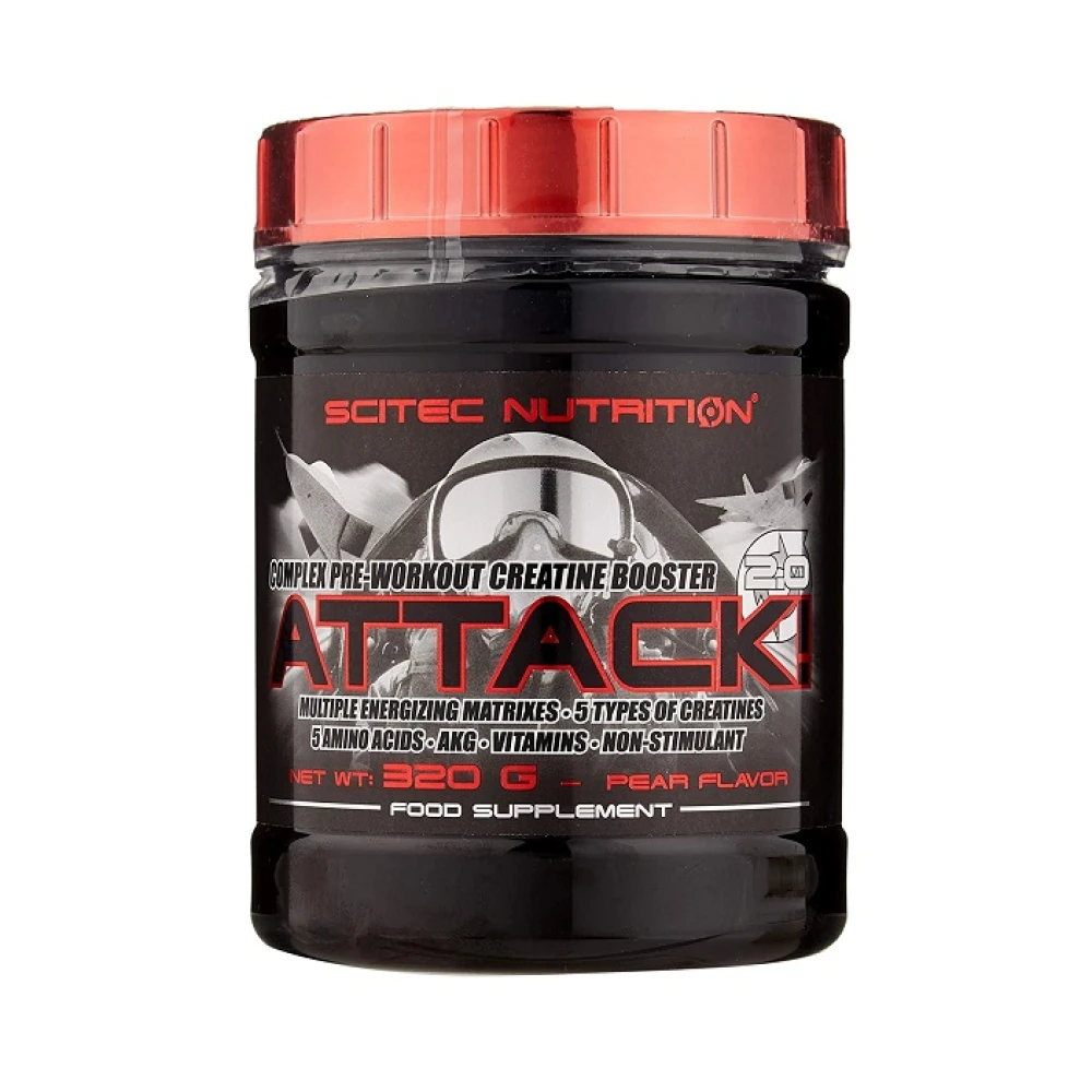 Scitec Nutrition Attack 2.0, передтренувальний