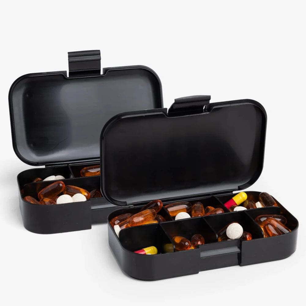 SmartShake Pill Box Organizer 2-Pack DC