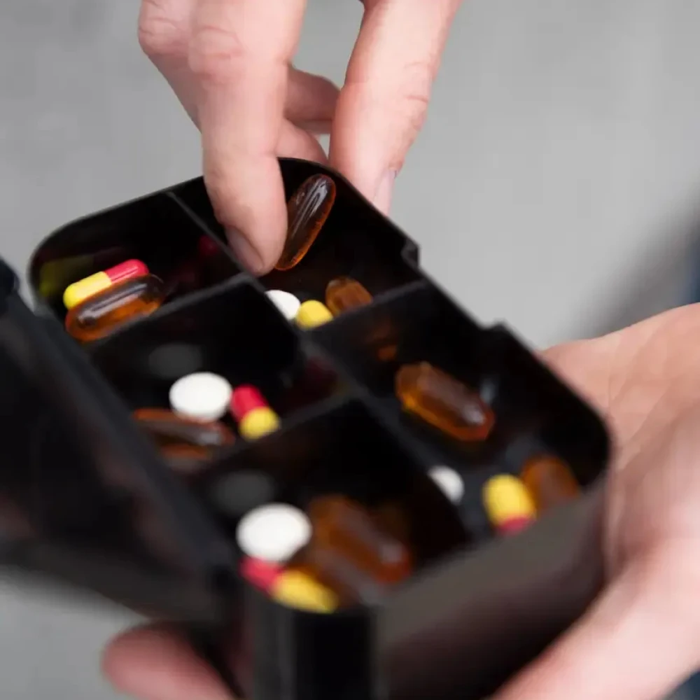 SmartShake Pill Box Organizer 2-Pack DC