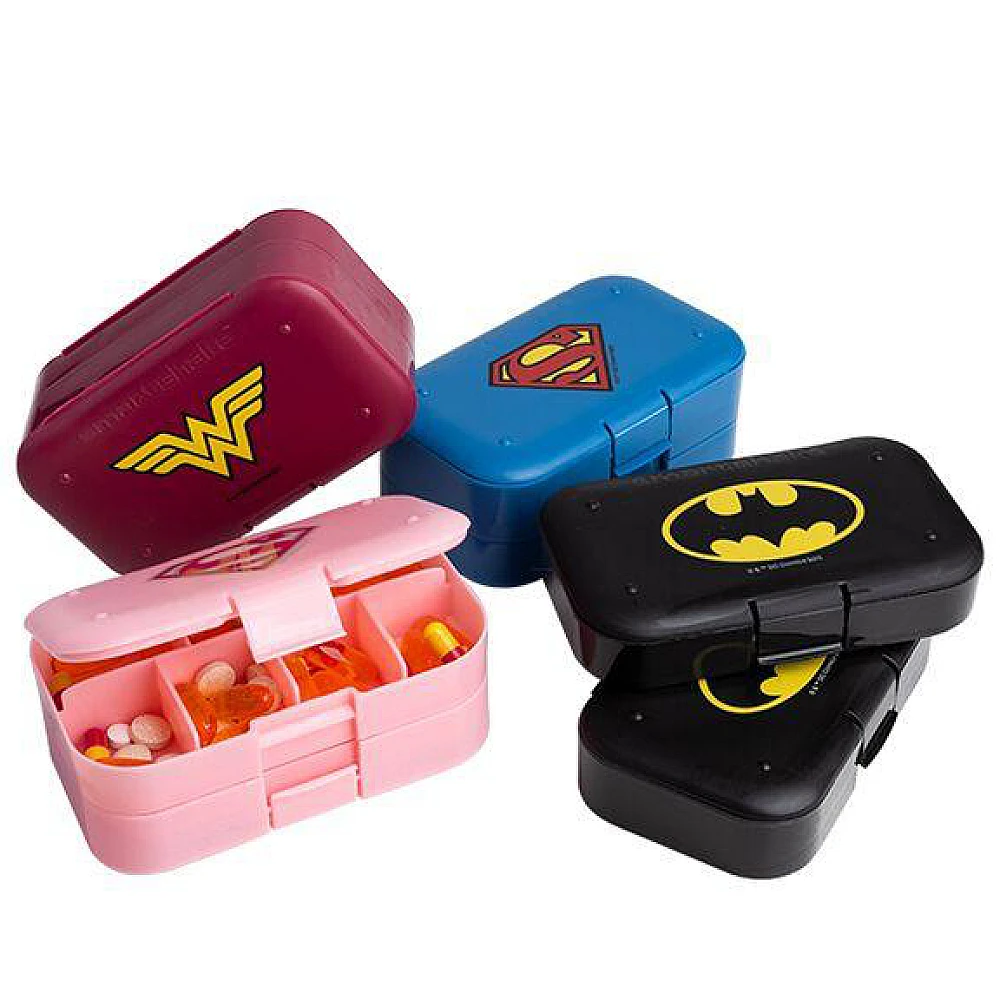 SmartShake Pill Box Organizer 2-Pack DC