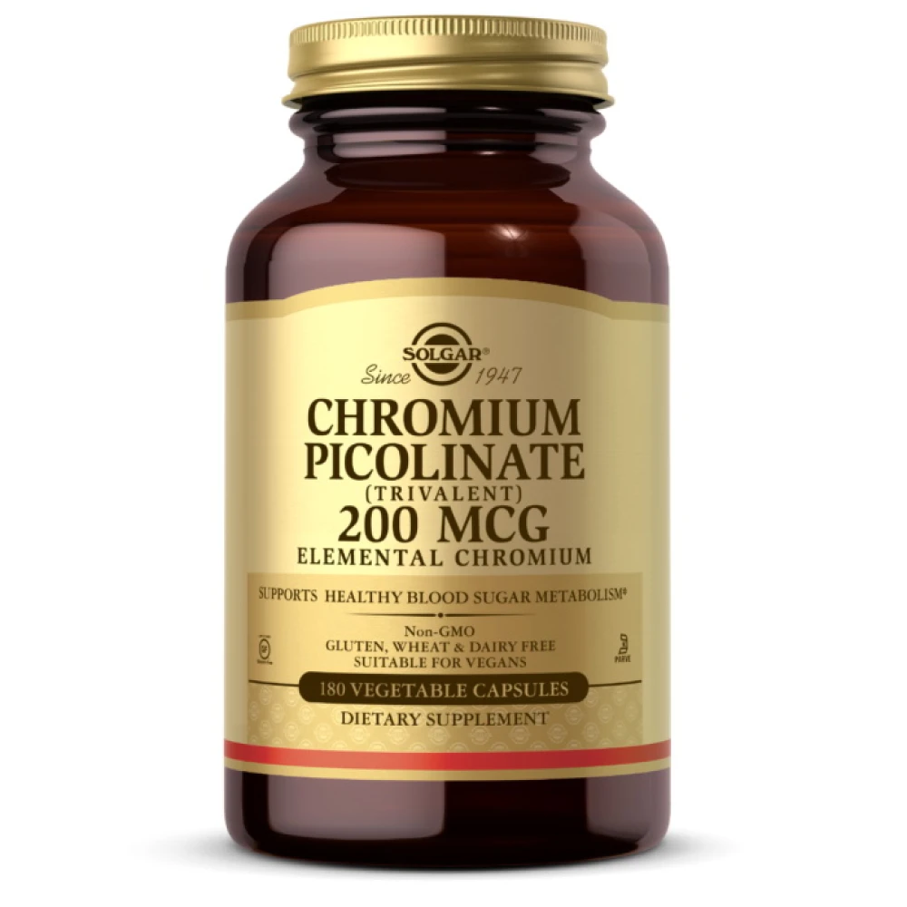 Solgar Chromium Picolinate 200 mcg