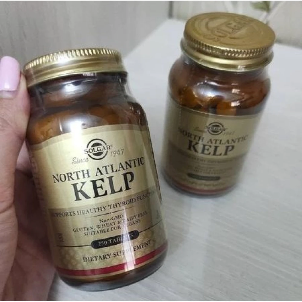 Solgar North Atlantic KELP у таблетках
