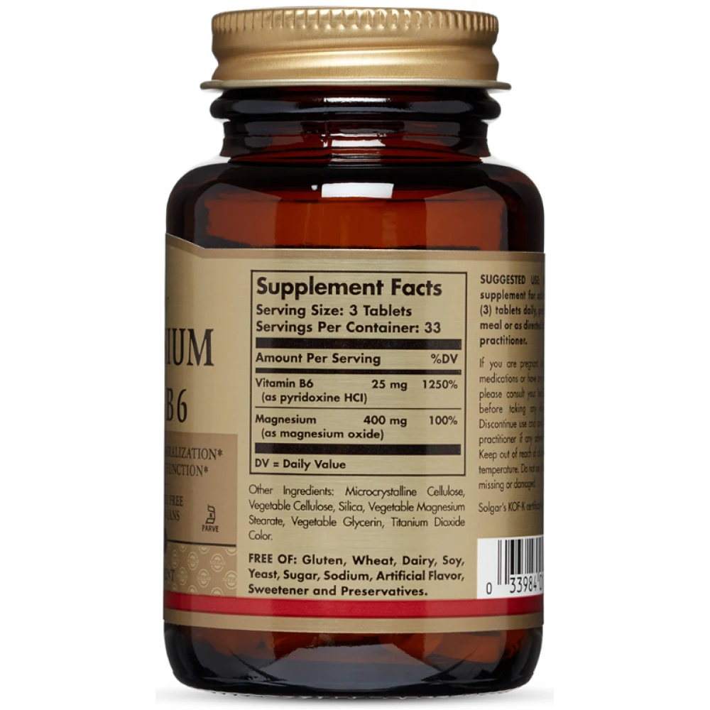Solgar Magnesium B6
