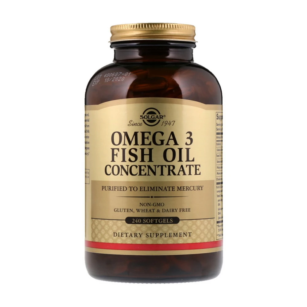 Solgar Omega 3 Fish Oil Concentrate