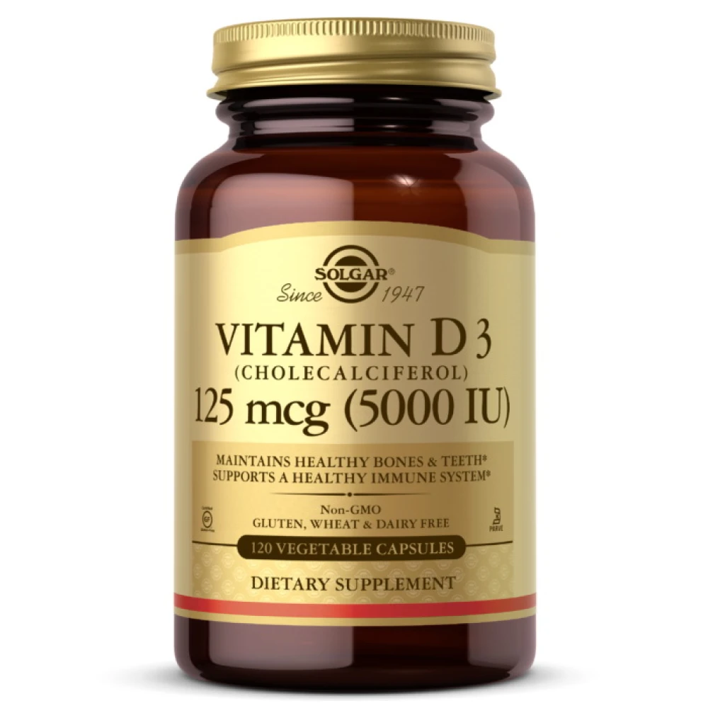 Solgar Vitamin D3 5000 МЕ