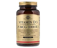 Solgar Vitamin D3 1000 МЕ