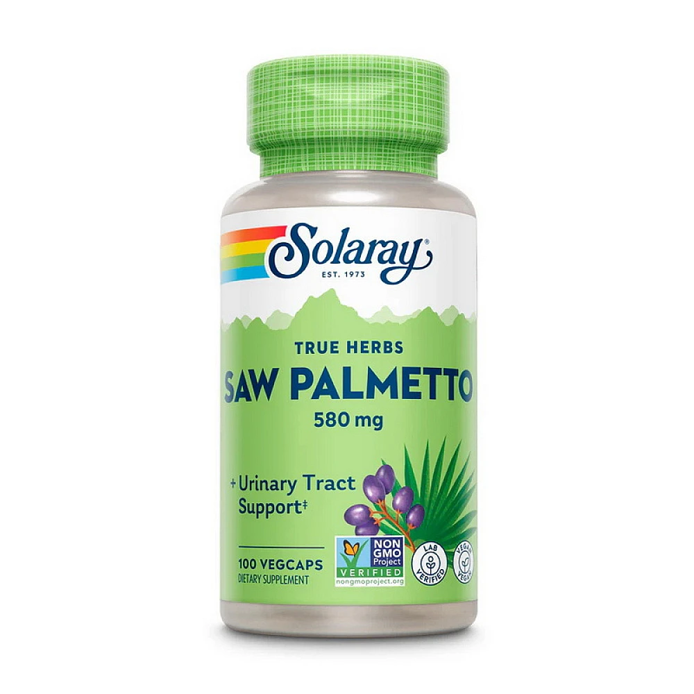 Solaray Saw Palmetto berry extract 580 мг