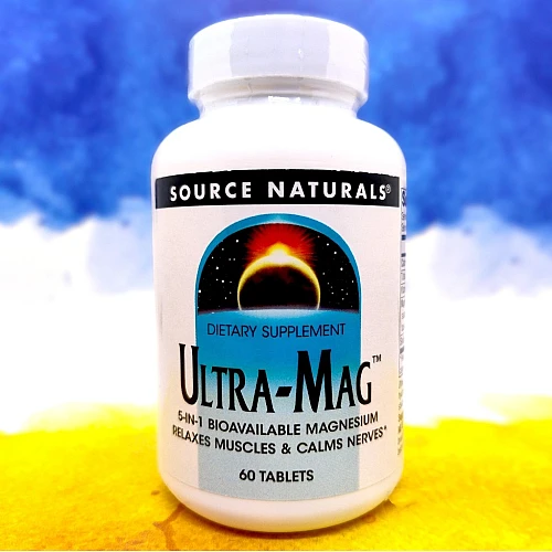 Фото Ультрамаг Source Naturals Ultra Mag в таблетках