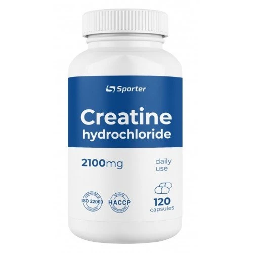 Фото Sporter Creatine HCL 2100 120 капсул