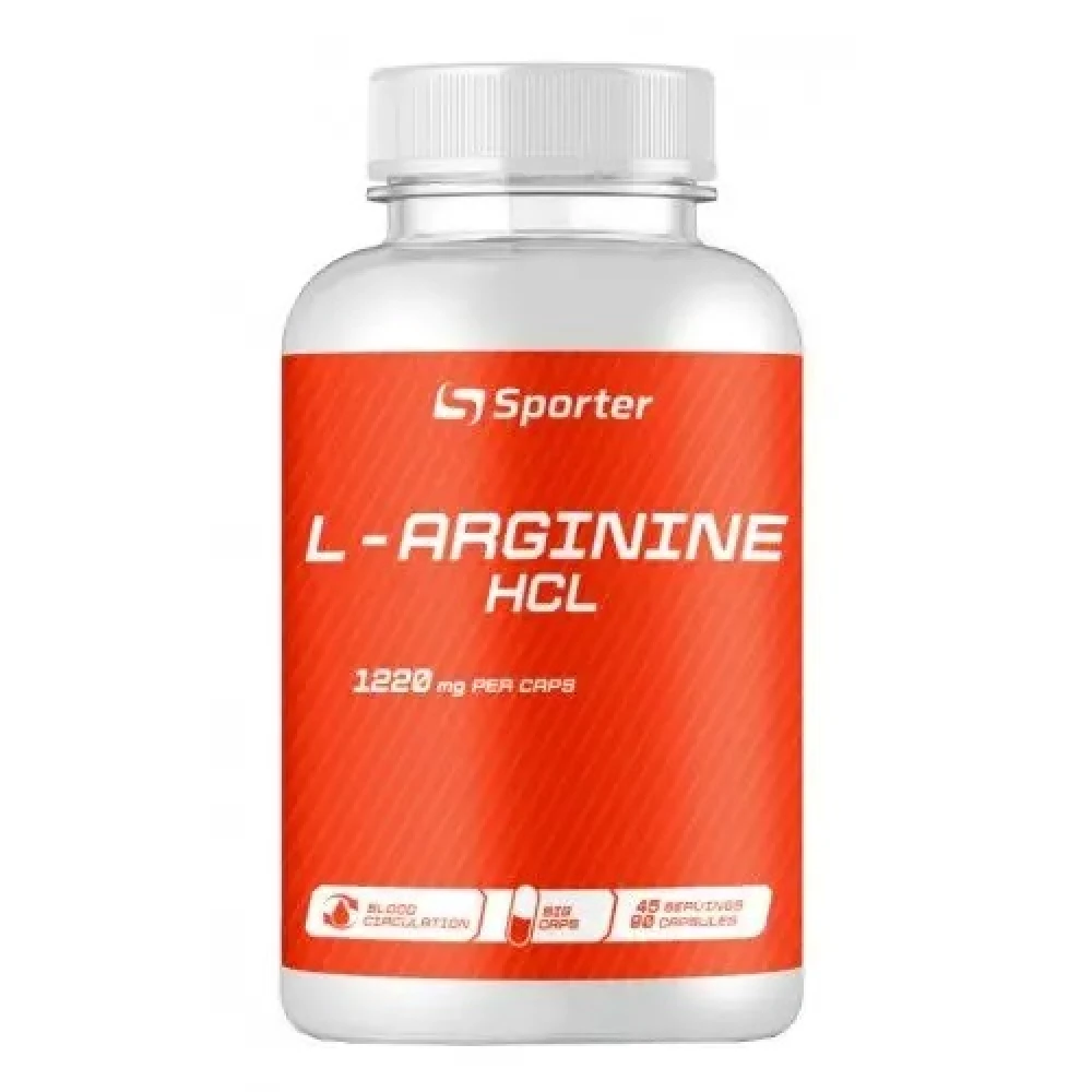 Sporter L-Arginine HCL 90 капсул