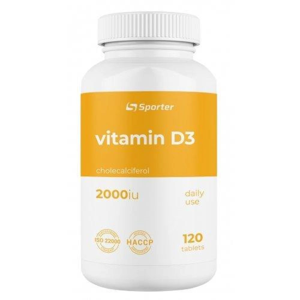 Sporter Vitamin D3 2000 MО 90 капсул