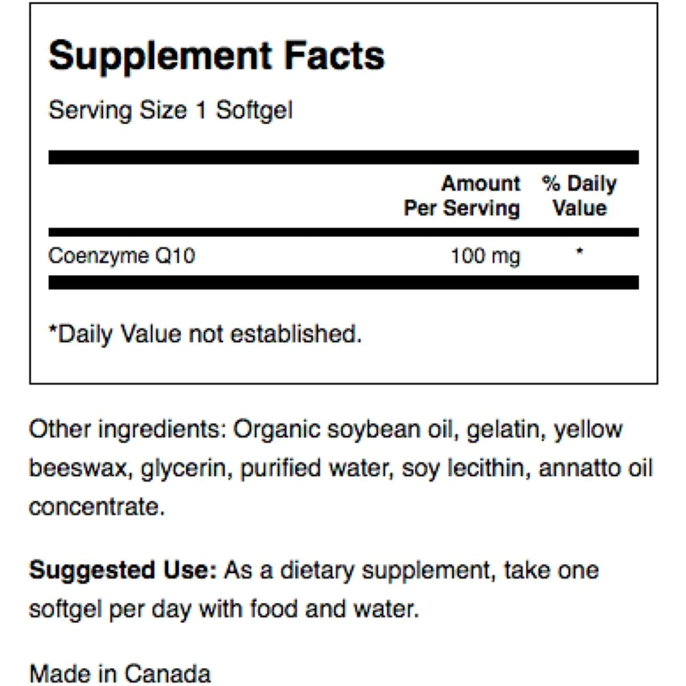 Swanson CoQ10 100 mg