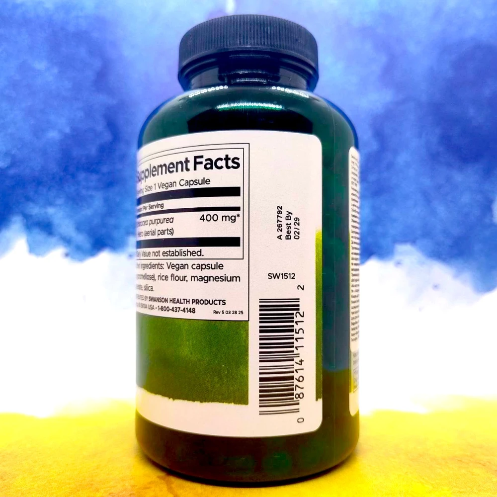 Swanson Echinacea 400 mg