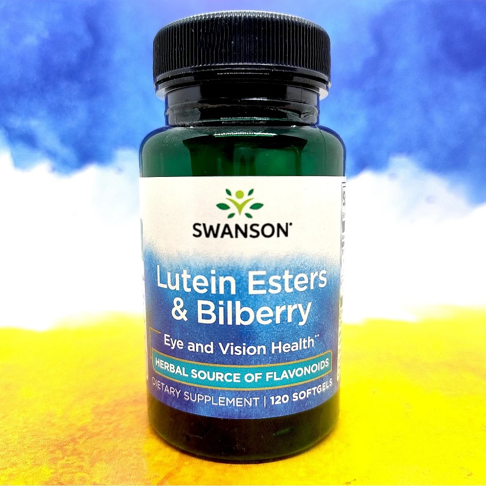Swanson Lutein Esters & Bilberry