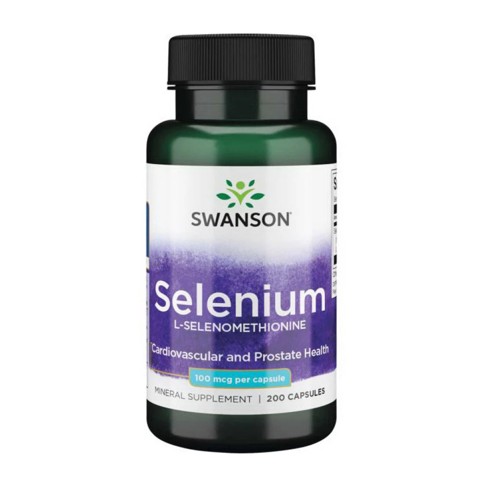 Swanson Selenium 100 mcg