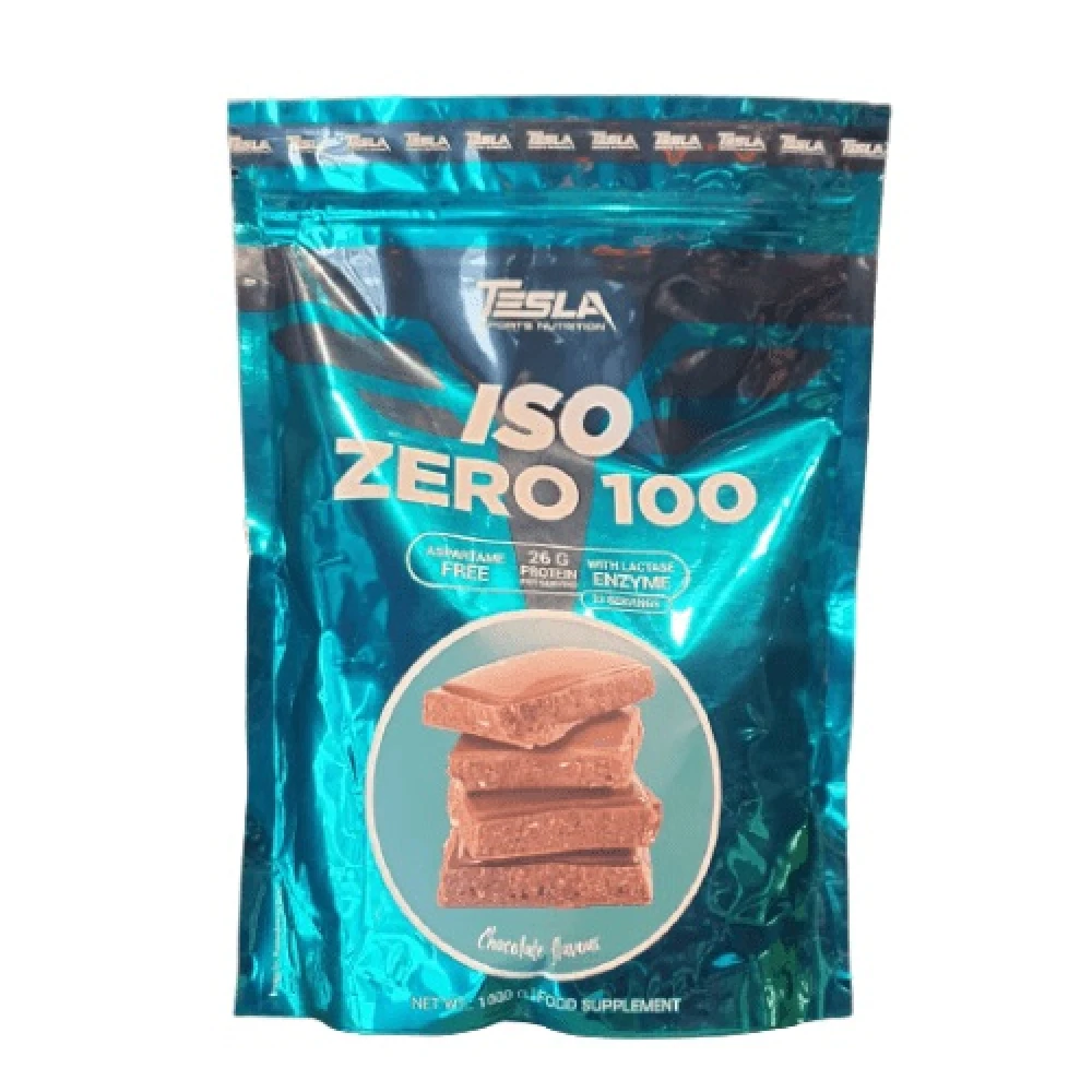 Tesla Iso Zero 100 1000 грамм, Raspberry (малина)