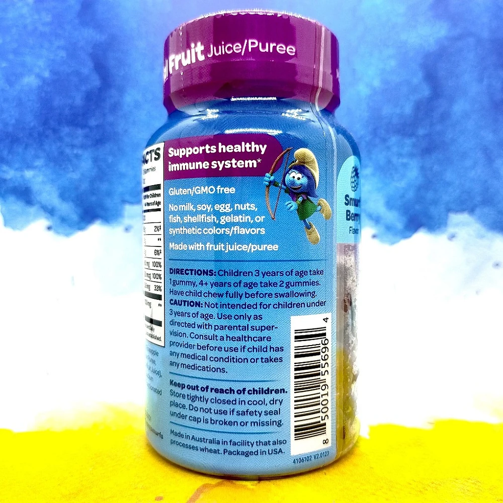 The Smurfs Kids Gummy Immune Defence