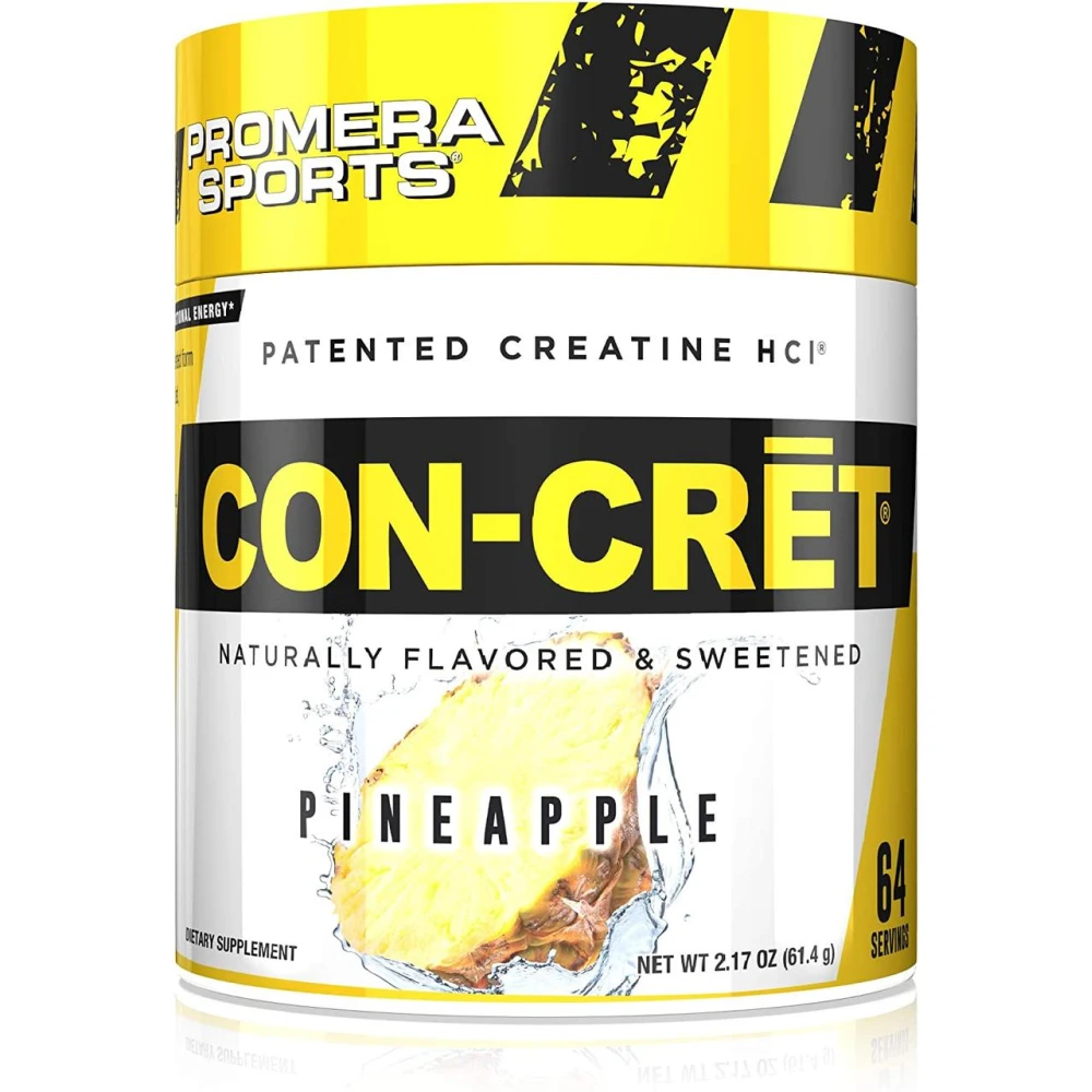 ProMera Sports CON-CRET Creatine HCL креатин гідрохлорид 60 порцій, Pineapple (ананас)